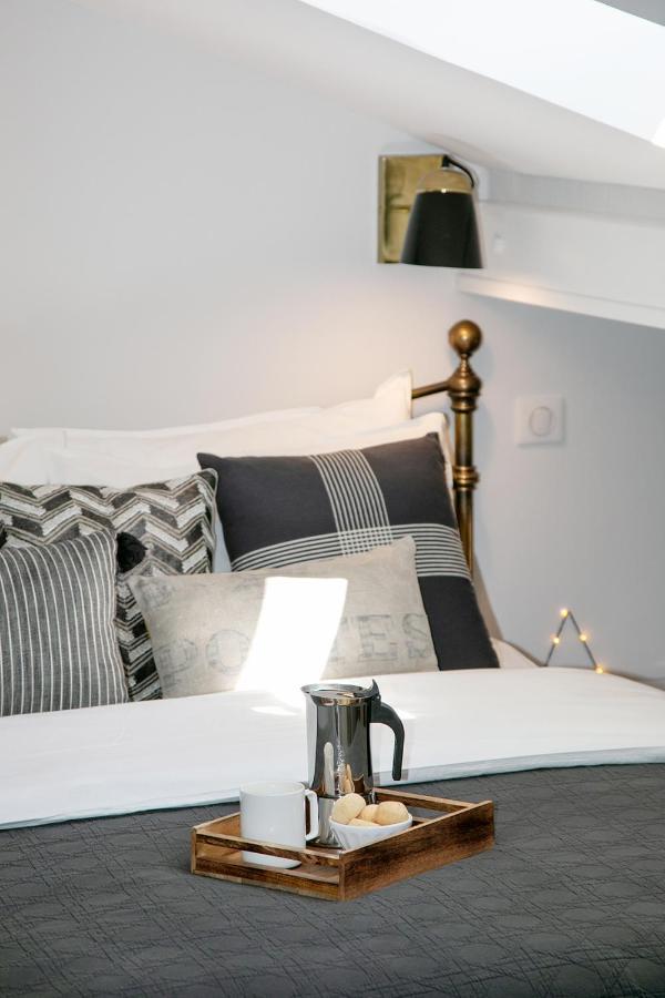 Appartamento Cocoon Loft - Magnifique Loft Sous Toit, Refait A Neuf, Vues Splendides, Clim, Wifi Nizza Esterno foto