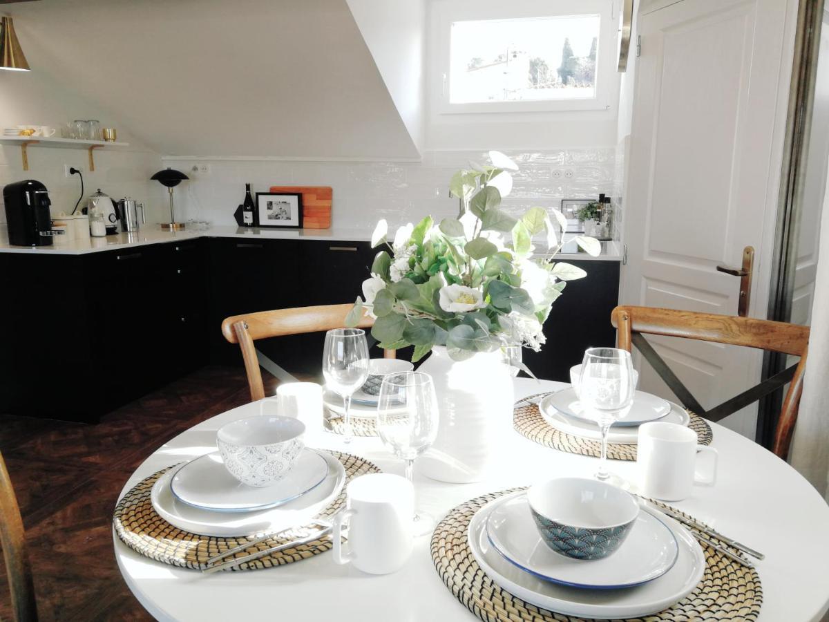 Appartamento Cocoon Loft - Magnifique Loft Sous Toit, Refait A Neuf, Vues Splendides, Clim, Wifi Nizza Esterno foto