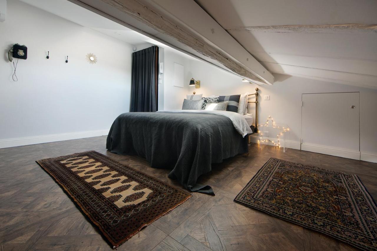 Appartamento Cocoon Loft - Magnifique Loft Sous Toit, Refait A Neuf, Vues Splendides, Clim, Wifi Nizza Esterno foto